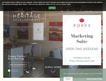 Tablet Screenshot of heritage-developments-uk.com